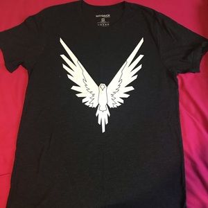 Logan Paul Maverick Savage T-Shirt Black & White